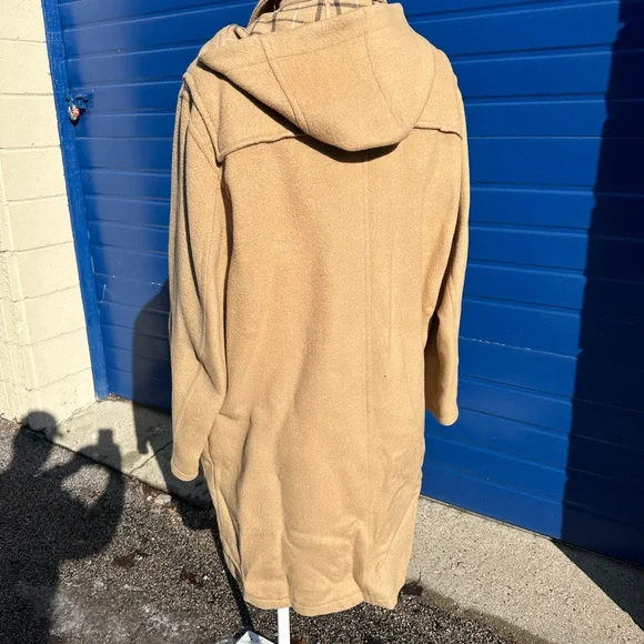 Brooks Brothers Duffle Coat Camel Hair Men’s size XL extra large gently pre worn - Picture 3 of 8